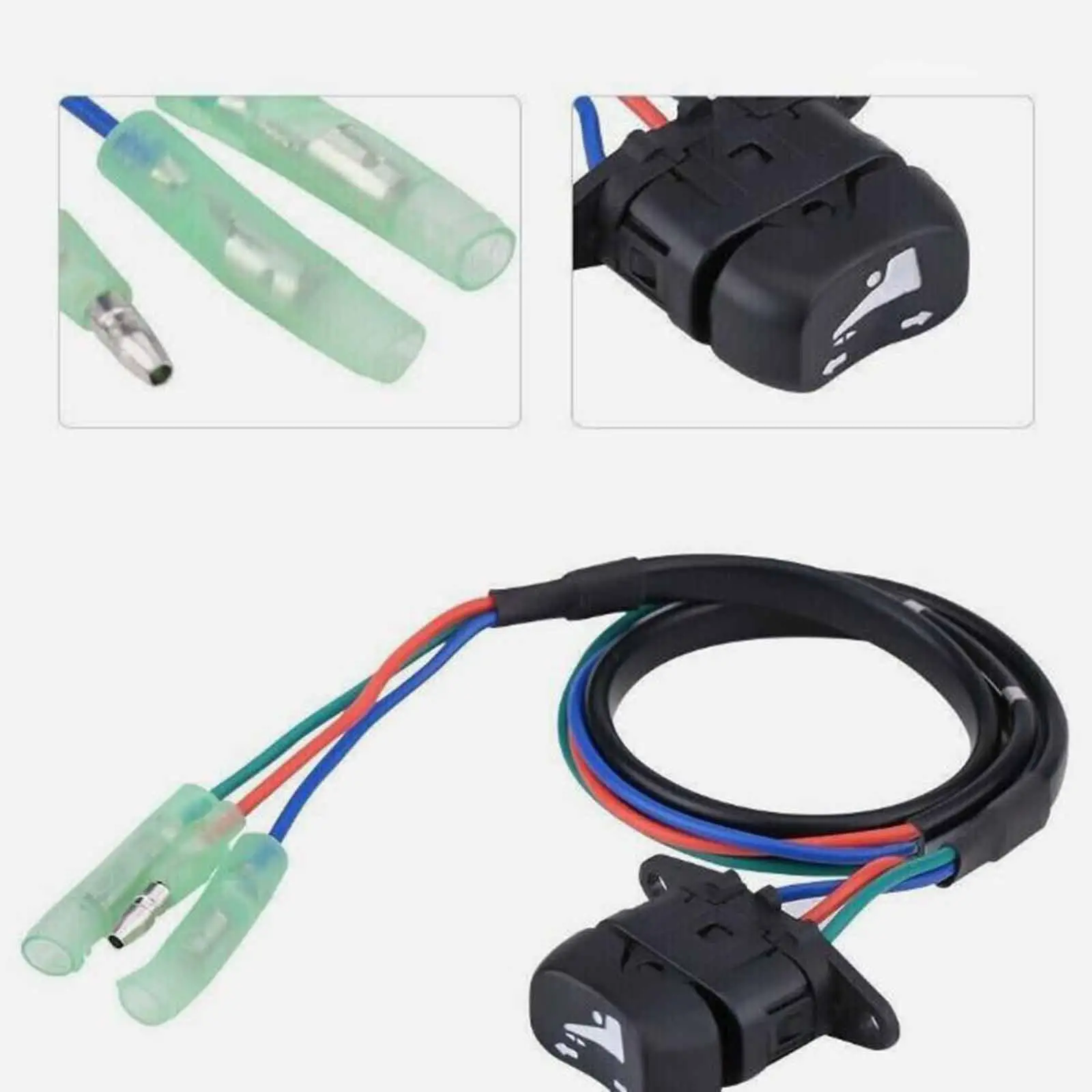 

Outboard Tilt Trim Switch Assembly Plastic Replacement Boat Hardware for Manual Motor for Boat