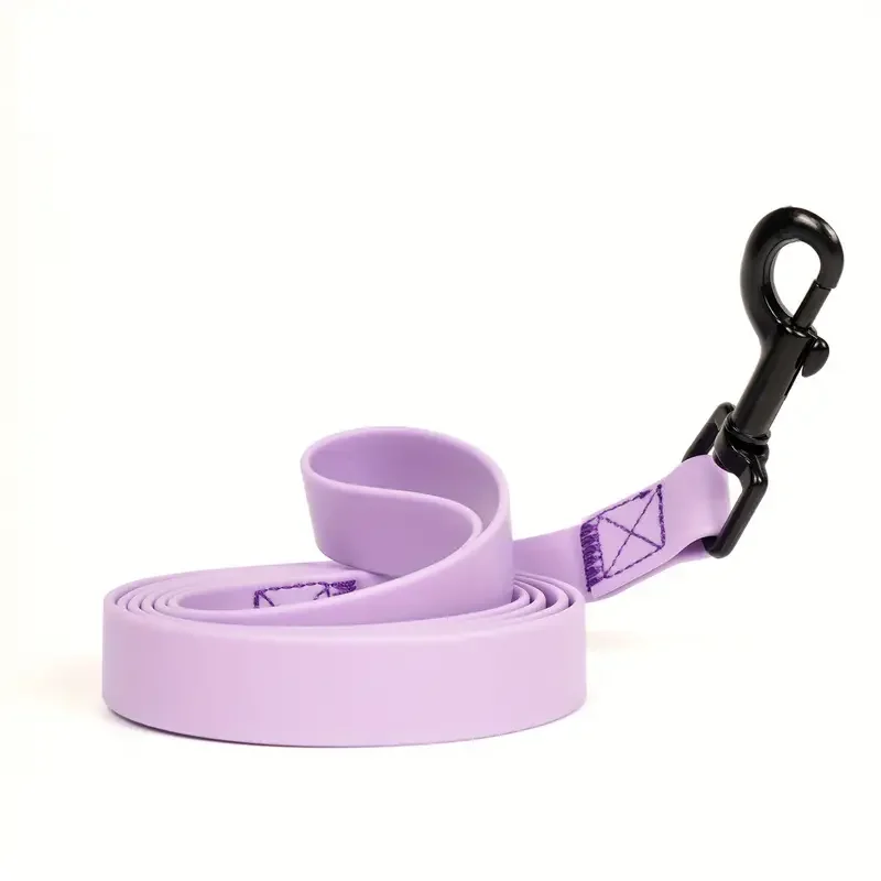 Waterdichte PVC hondenriem, bijtbestendig, heavy-duty trainingsriem, 120 cm lang, voor kleine, middelgrote en grote honden, vlek- en geurbestendig. - afbeelding 1
