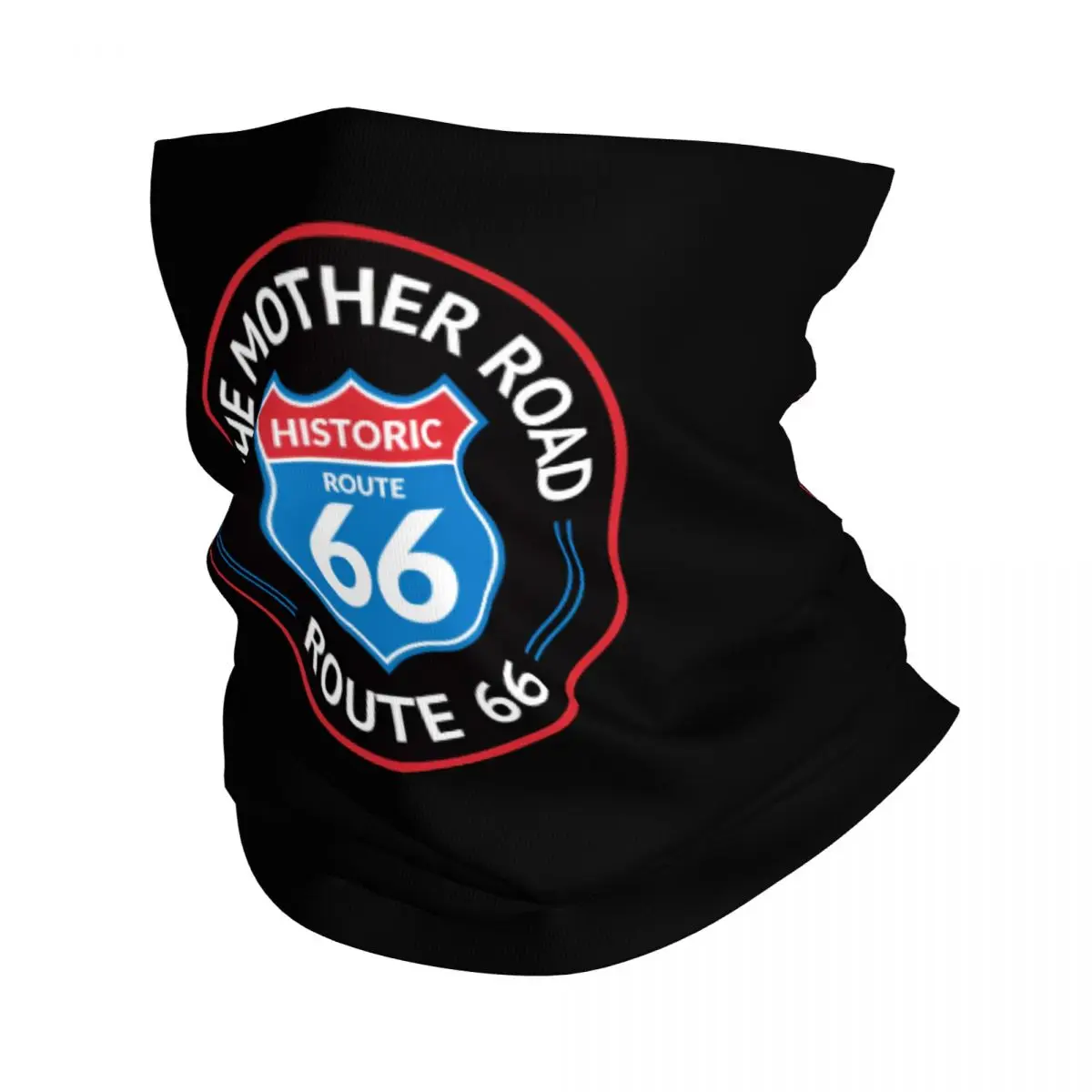 

Бандана на заказ The Mother Road Toute 66, теплый шарф для шеи, мужской и женский зимний лыжный походный шарф, гетры, чехол для лица