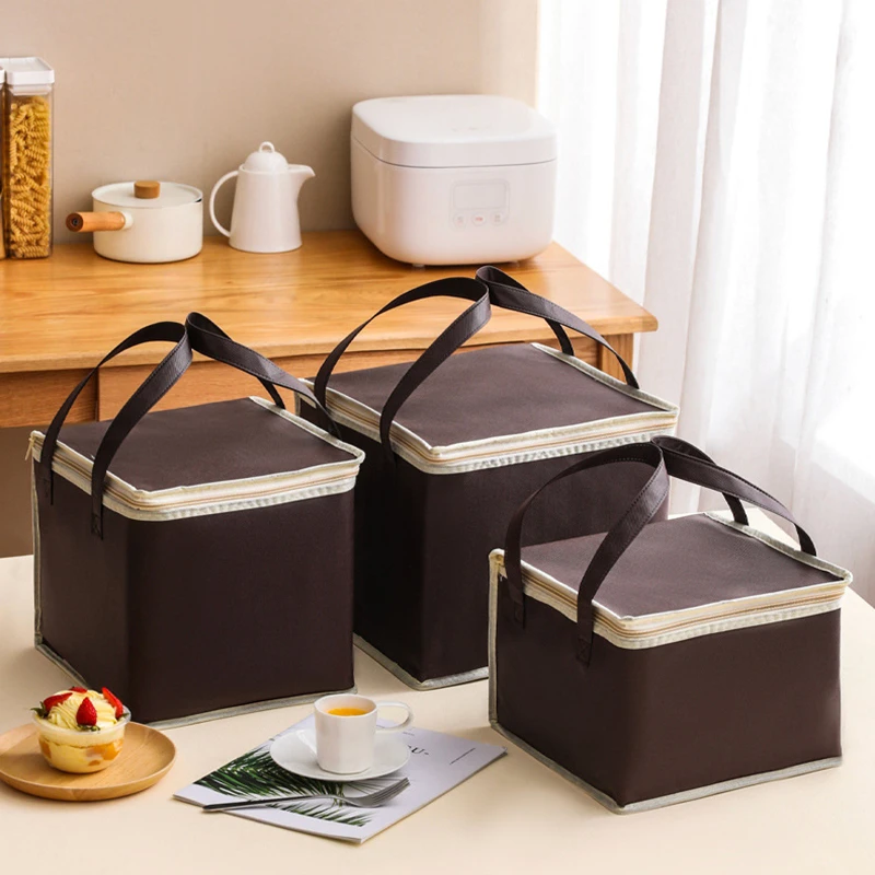 4-8 Inch Pearl Cotton Cake Insulated Bag Transport Pouch Cooler Storage Boxes Lunch Bags Thermal Picnic food Container