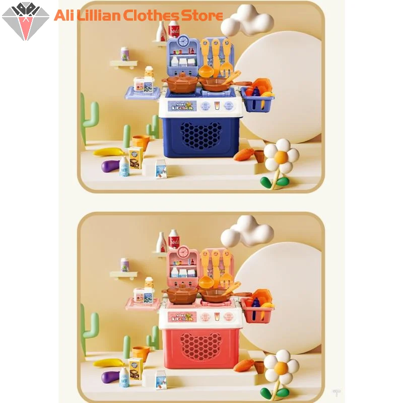 ⭐   23/25/32 個シミュレーションキッチンツール子供ロールプレイングおもちゃ模擬キッチンままごと楽しいゲーム早期教育玩具ギフト