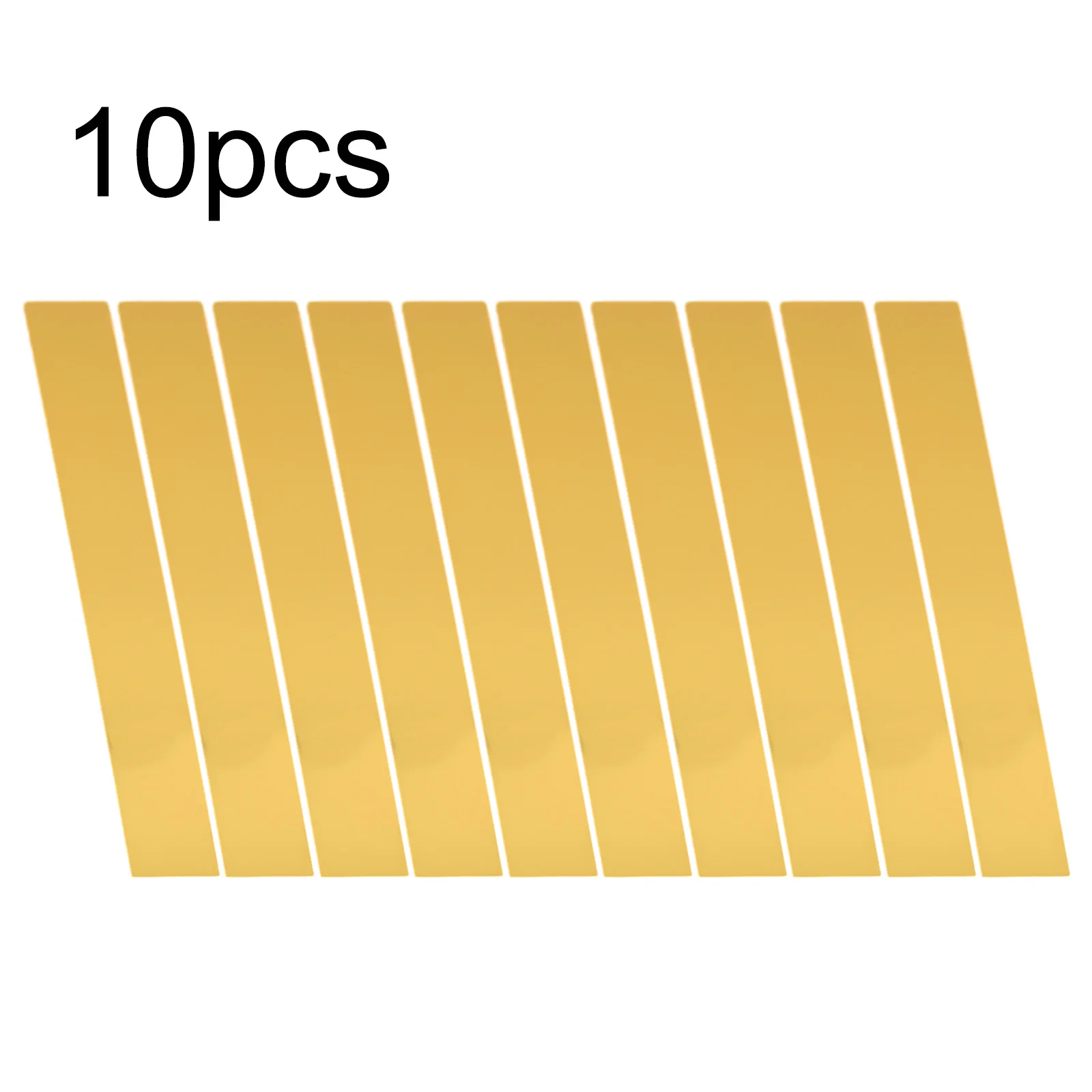 ملصق حائط لاصق فضي ذهبي أسود قطع غيار 5 × 50 سم ديكور غرفة الطعام وغرفة المعيشة شريط طويل بديل للمرآة