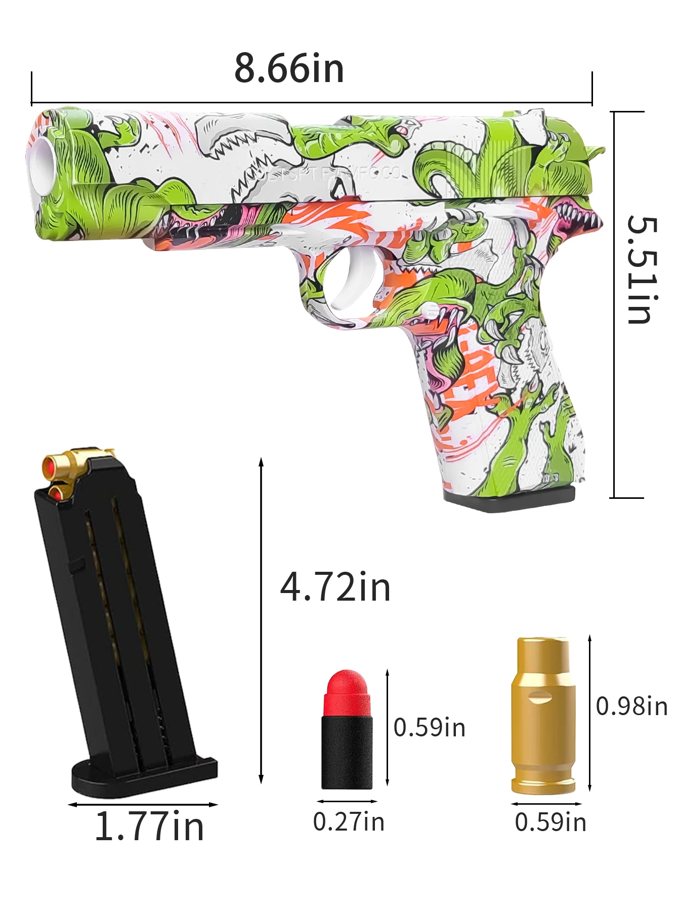 Giocattoli sicuri per ragazzi e ragazze Soft Bullet Glock Toy Gun regalo di compleanno per bambini Dropshipping