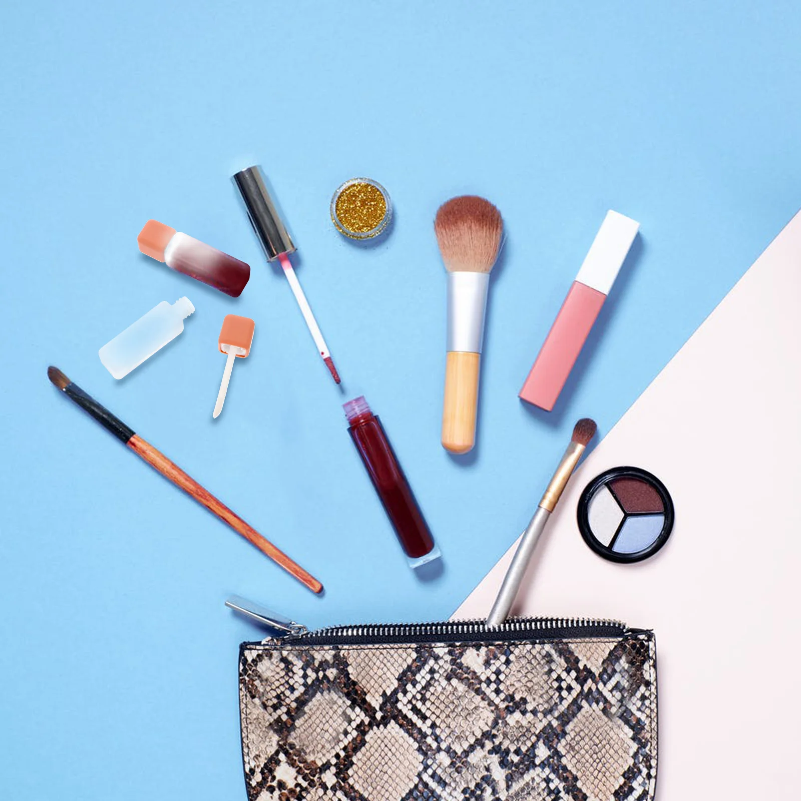 5 قطعة أنابيب ملمع الشفاه 6 مللي المحمولة إعادة الملء زجاجات بلسم الشفاه الفارغة الصغيرة السفر استخدام خفيفة الوزن لتقوم بها بنفسك زجاجات أحمر الشفاه الصغيرة #5