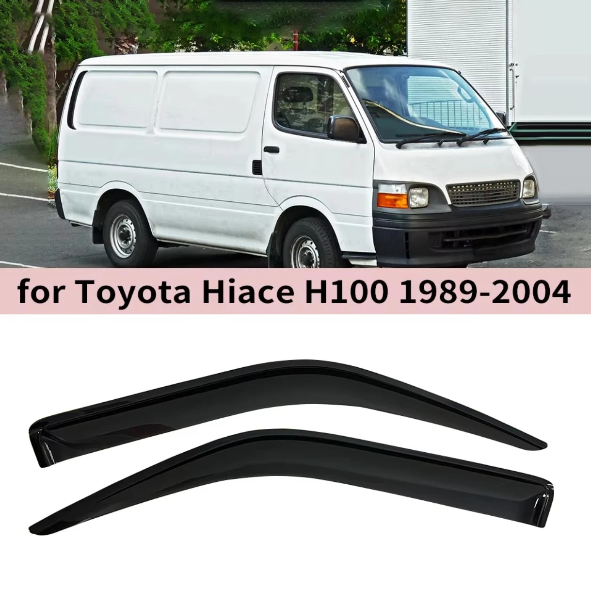

Ветровые дефлекторы, оконный козырек для TOYOTA HIACE 1989-1996 1997 1998 1999 2000 2001 2002 2003 2004, защита от дождя, дверной козырек, вентиляционное отверстие