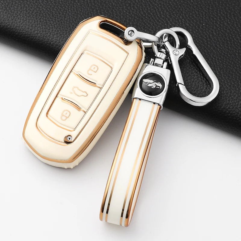 

High Quality Soft TPU Car Key Cover Case Shell For Geely Emgrand 7 GX3 Atlas GS NL3 Gili Emgrand 7 EX7 GT GC9 Auto Accessories