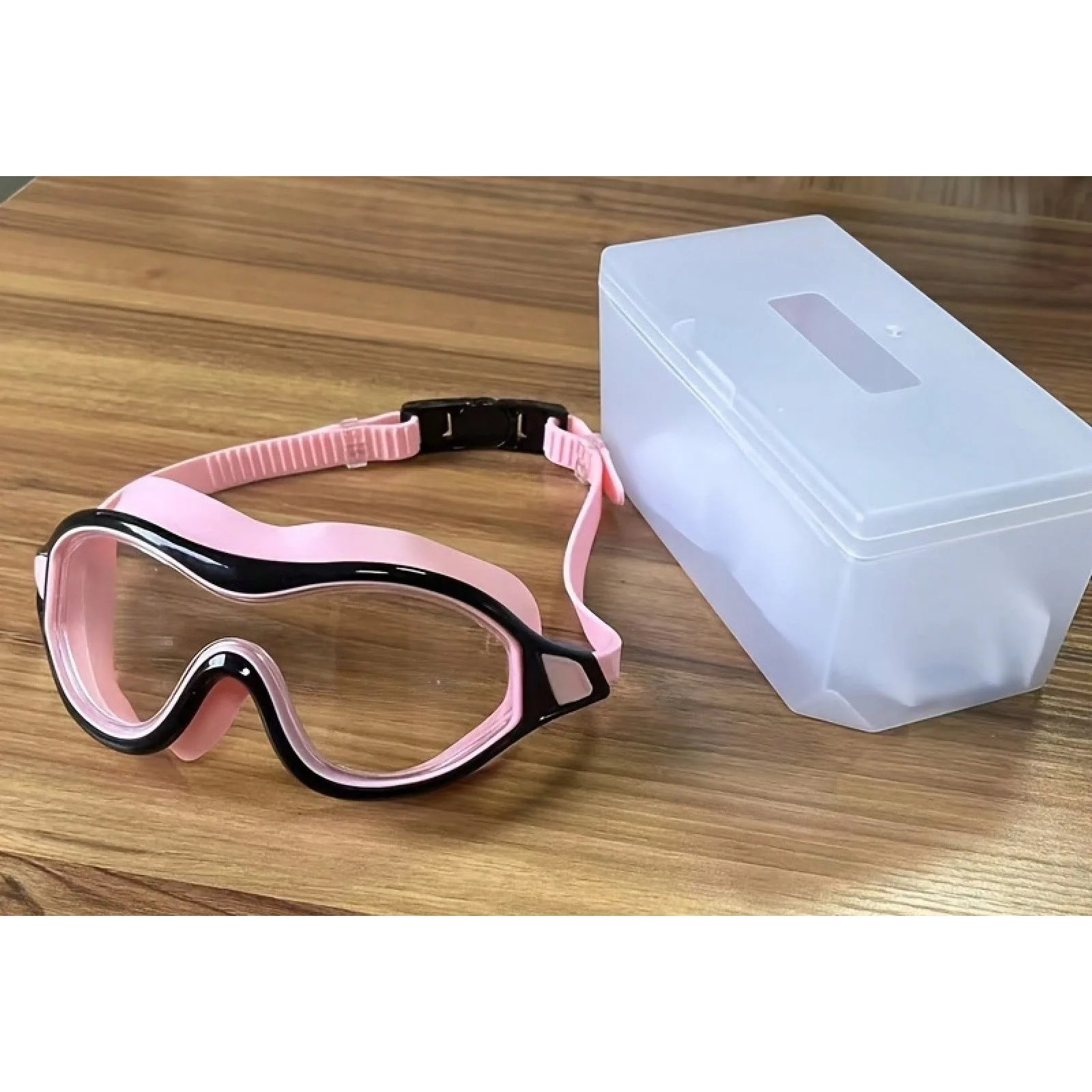 

180 Panoramic Vision Swimming Goggles ° , Clear Vision Swimming Goggles, Anti-Fog, Leak-Proof, Suitable for N