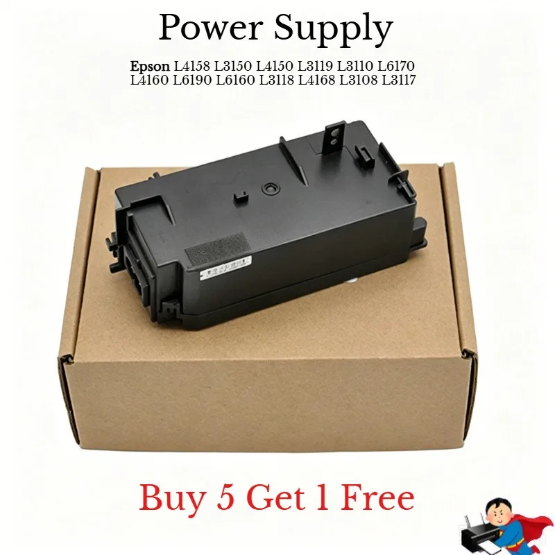 

Power Supply Fits For Epson L4158 L3150 L4150 L3119 L3110 L6170 L4160 L6190 L6160 L3118 L4168 L3108 L3117