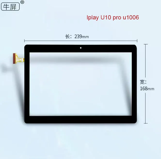 

New 10.1 touch for Alldocube iplay10 Pro U1006 iplay 10 U83 Tablet PC Capacitive touch panel digitizer