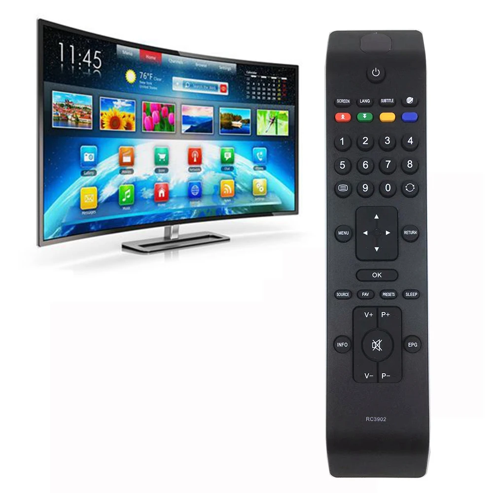 RC3902 Remote Control Replacement for SHARP TV Remote Control Perfect TV to Replace the Remote Control