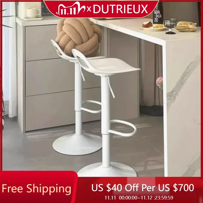 

Adjustable Modern Bar Chairs White American Ergonomic Island Waiting High Chairs Counter Party Adults Sillas De Bar Furniture