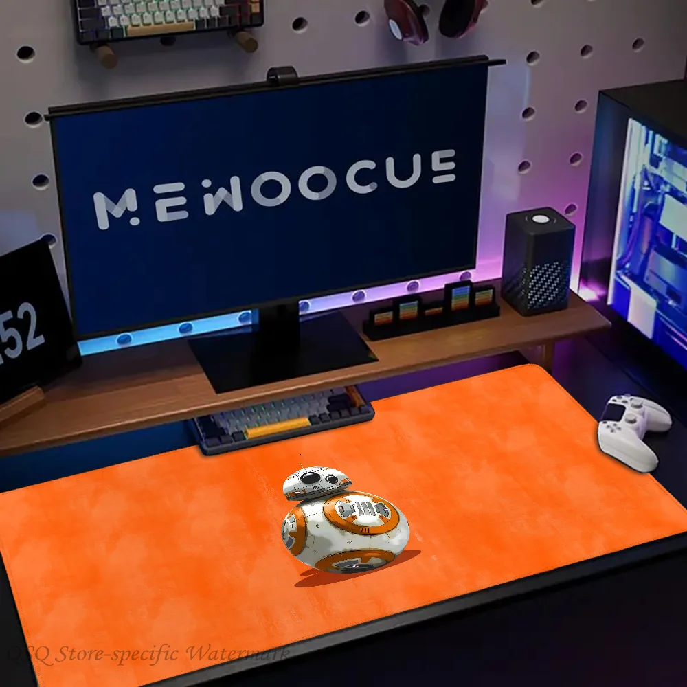 Movie BB 8 S-Star W-Wars Mousepad Large Gaming Mouse Pad LockEdge Thickened Computer Keyboard Table Desk Mat