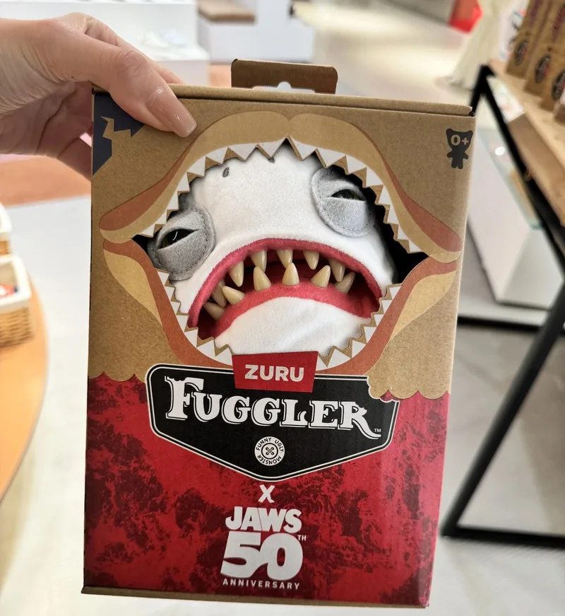 Jaws Doll Ugly Kawaii Soft Plush Stuffed Teeth Monster Genuine Toys Cartoon Chlidren Friend Birthday Funny Trend Gifts