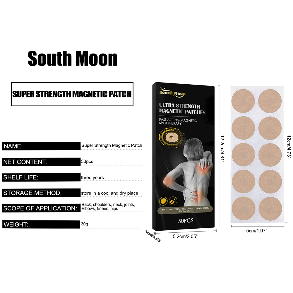 경혈 패치 자석 침술 치료 석고 등 어깨 진통제