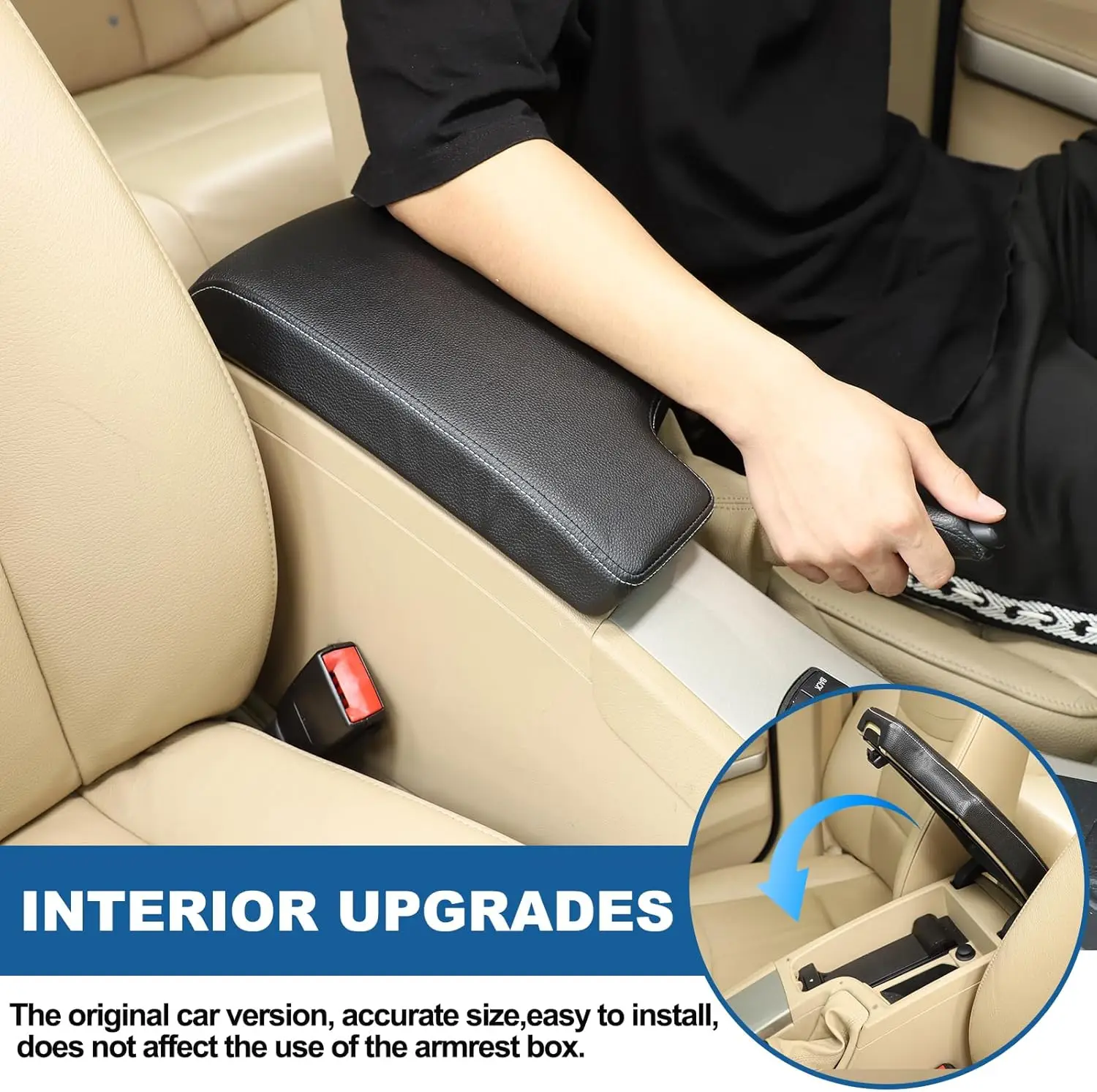 

LHD Car Interior Armrest box protective cover Decorative Cover For BMW 3 Series E90 E92 E93 2005-2008 2010 2011 2012 Accessories