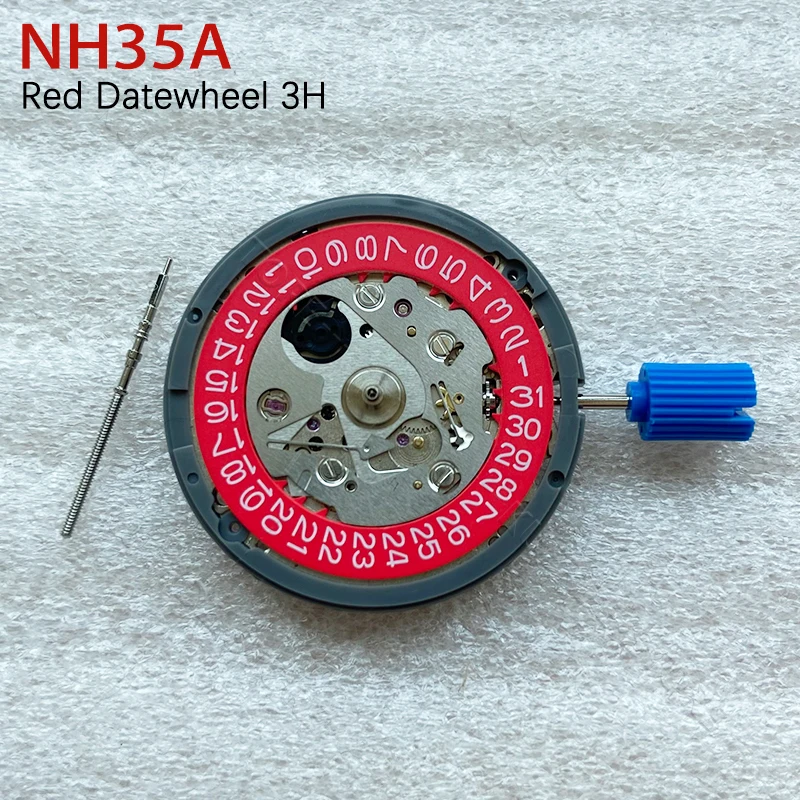 new-japan-nh35-movement-with-modified-red-with-white-numbers-datewheel-fit-30-crown-high-accuracy-24-jewels-nh35a-4r35