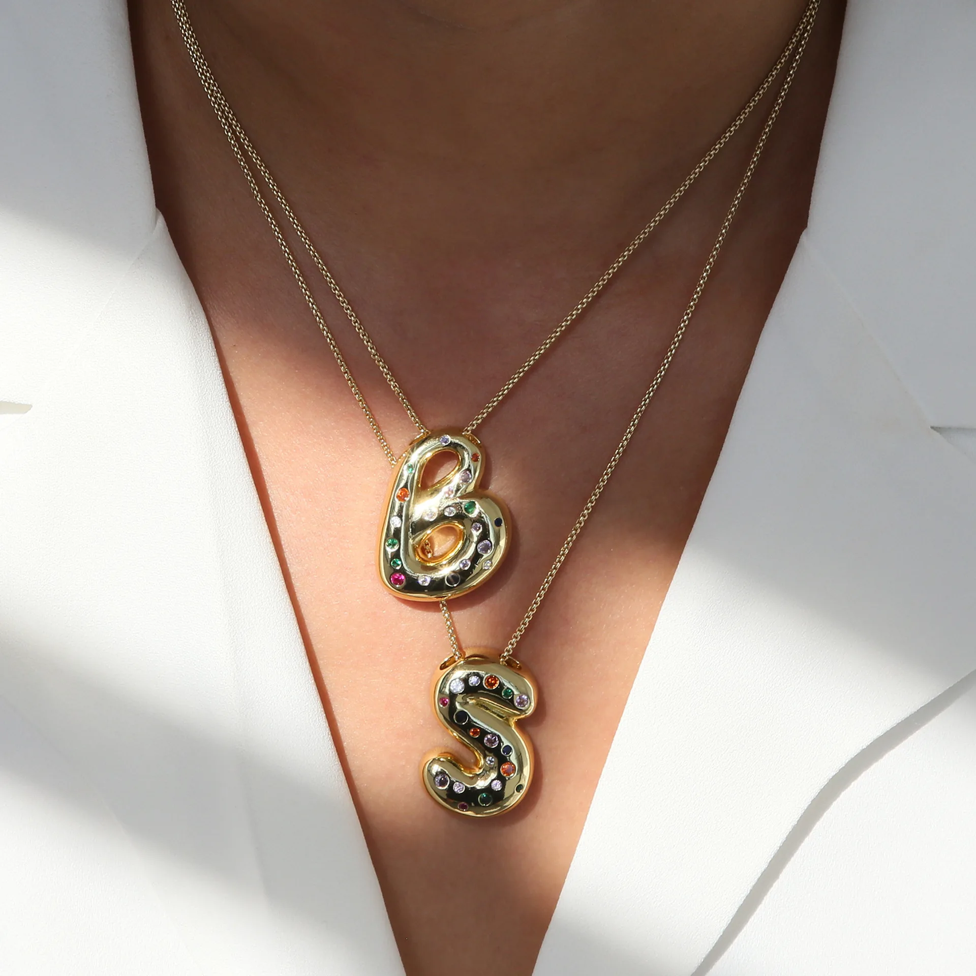 Hot Sale A-Z Letters Inlaid Co - đánh giá và giá Men'S Accessories Jewelry Sale