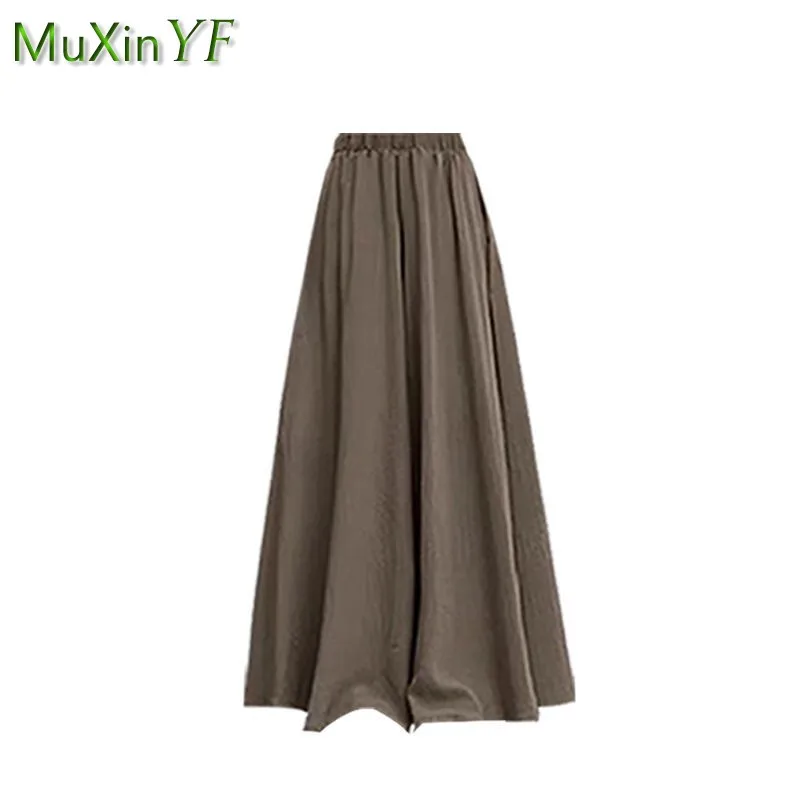 المرأة الخريف/الشتاء جديد خمر رياضية مطابقة مجموعة 2025 الكورية أنيقة وهمية قطعتين سترة قميص + السراويل فضفاضة تنورة دعوى