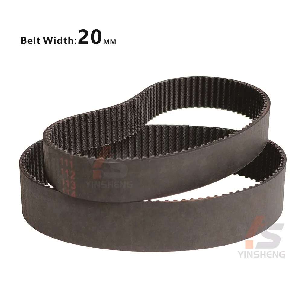 118-3600 مم، حزام توقيت مطاطي 2 متر، موديل من 118/120/126/130/136/142/158/166/176/178/182/194/208-2M إلى 3600-2M، حزام مسنن 2M