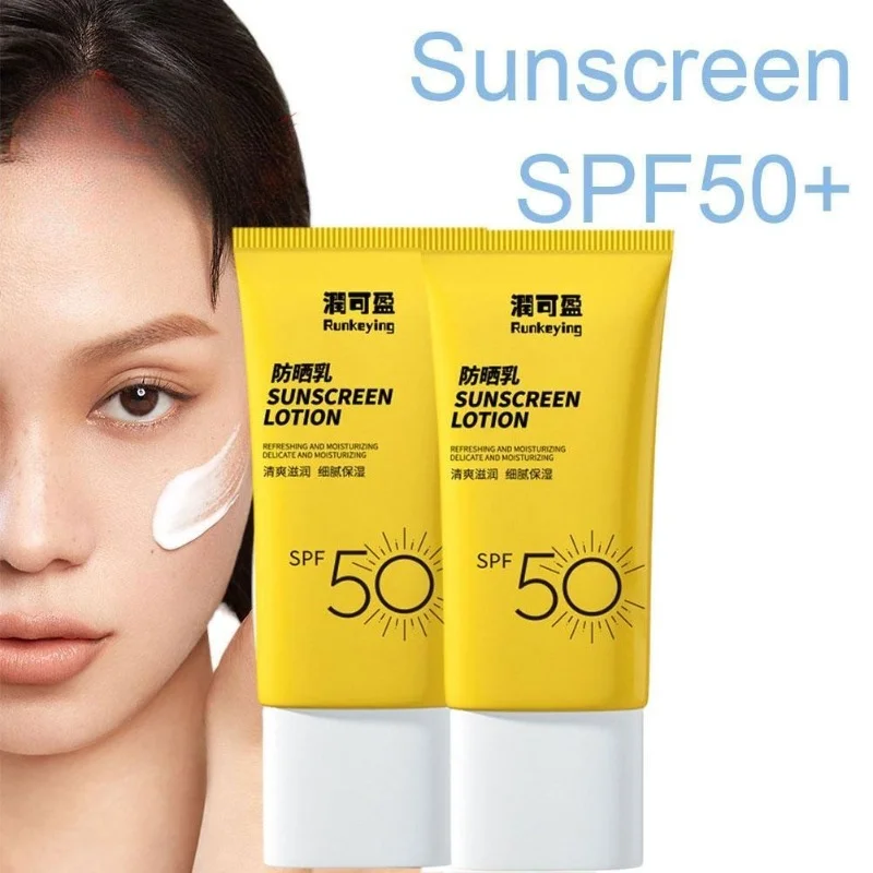 Sunscreen Anti-UV Spray 50 Times Isolation Waterproof and Sweatproof Can Be Used By Men and Women Outdoors Sunblock