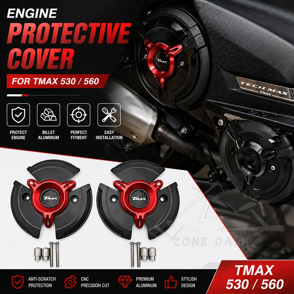 Защитный слайдер рамы мотоцикла, защита двигателя и статора для Yamaha T-MAX 560 TECH MAX 2020-2023