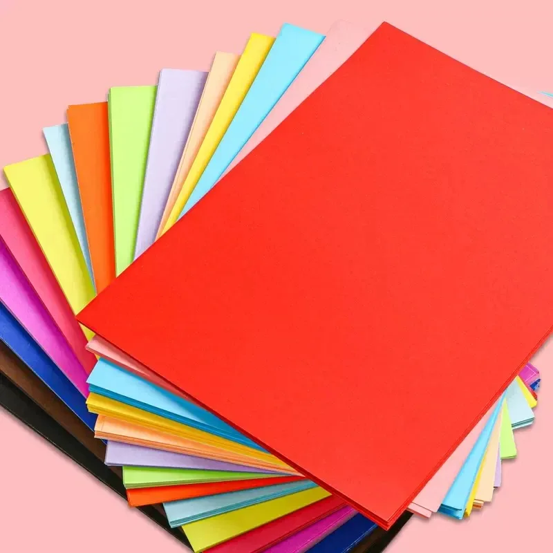20pcs Colorful Cardboard Handmade DIY Greeting Card Postcard Thick Paperboard Cardboard Business Card Paper For Making Painting