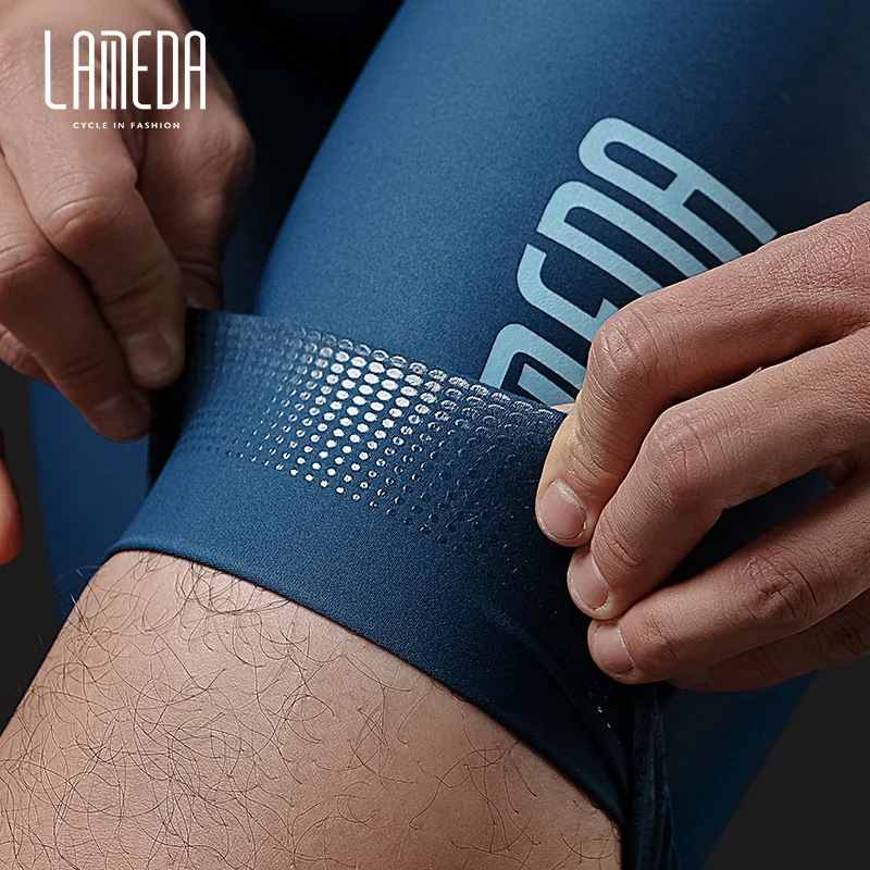 Lameda Cycling Shorts Men\'s Summer Cycling Strap Shorts Bicycle Road Bike Shorts Mountain Bike Quick-dry Breathable Bib Shorts