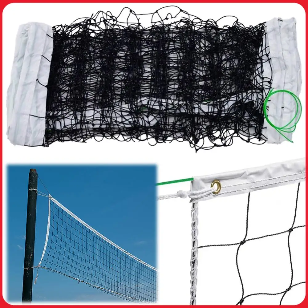

Волейбольная сетка 950 см, сверхпрочная, для улицы, простая установка, для тренировок, для двора, пляжа, бассейна, для использования в помещении и на улице