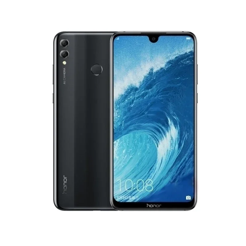 HONOR 8X MAX Smartphone Global firmware 7.12 inches 5000mAh CPU Snapdragon 660 Dual SIM Leather back cover used phoneused phone