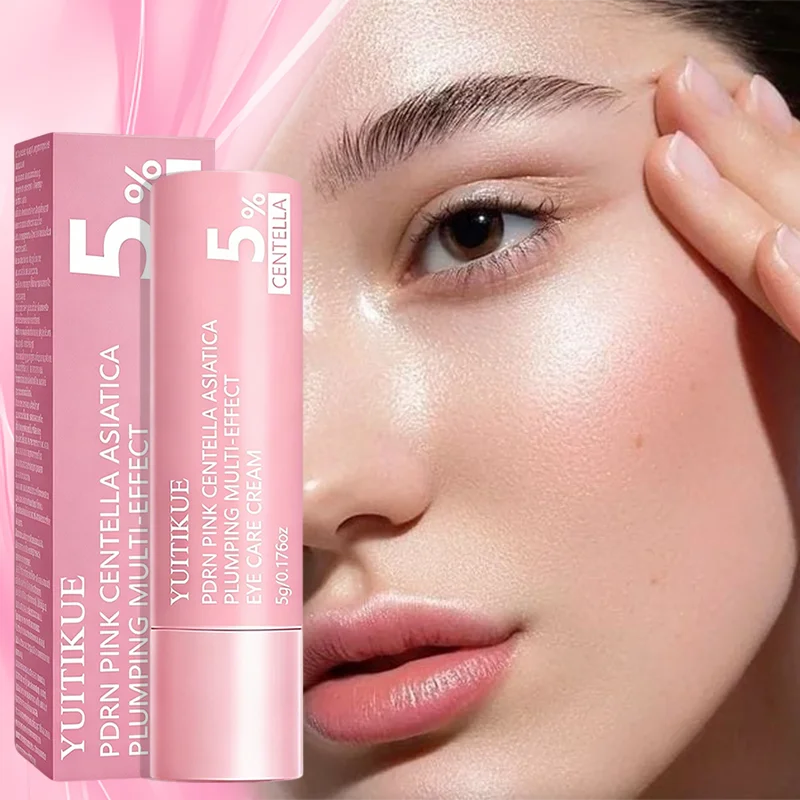 5% Centella Plumping Eye Cream Stick 5g YUITIKUE PDRN Hydrating Serum Even Tone Nourishing Under Eye Daily Skin Care