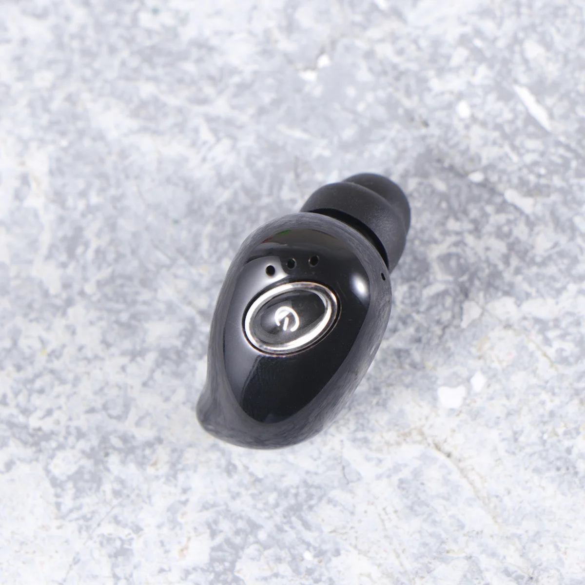 

Mini Wireless Earphones in-Ear 5.0 Headset Fast Pairing Stable Transmission Noise Cancelling Sports Outdoor Black