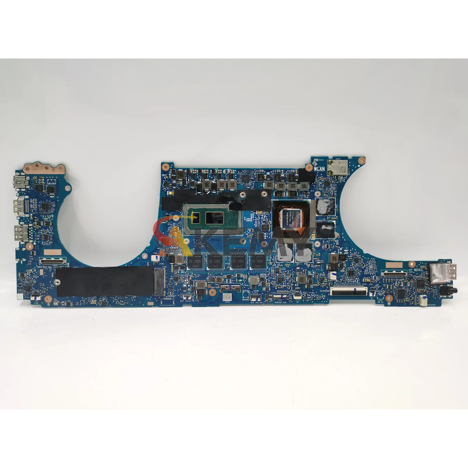 Placa-mãe para laptop UX534FT, placa principal para ASUS BX534FTC UX534F BX533FTC RX534FTC UX534FTC BX534FT UX534FT com 10a geração I3 i5 i7