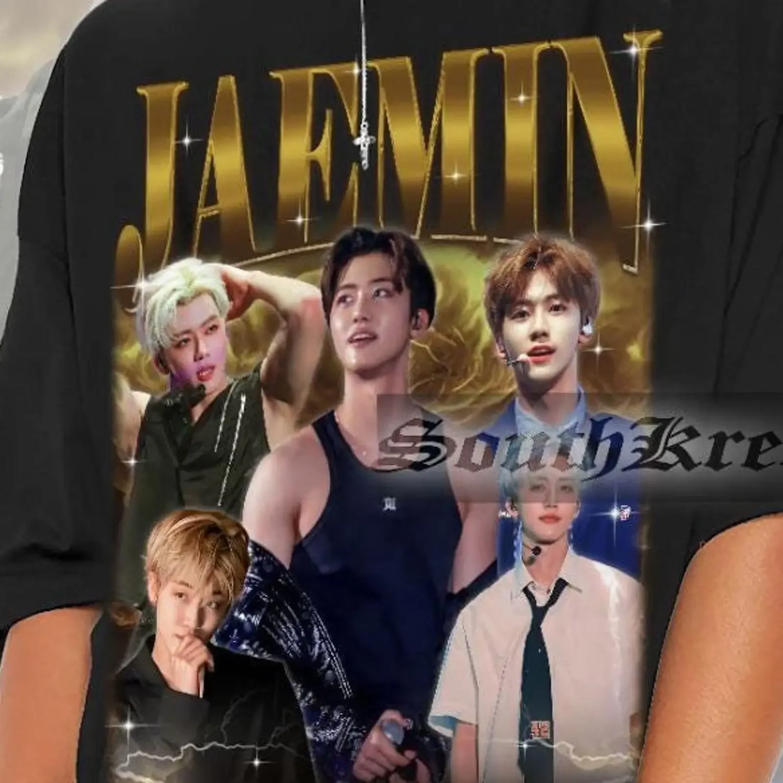 Футболка Limited Jaemin для мужчин и женщин, винтажная, в стиле 90-х, с эффектом потертости, стильный топ для повседневной носки, универсальная уличная мода.