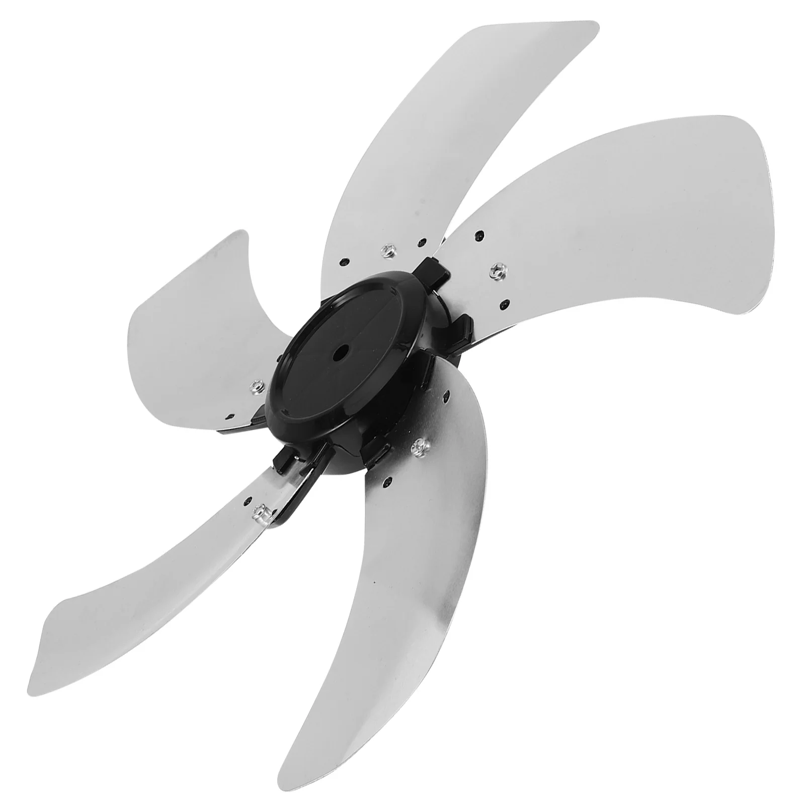 

5 Leaves Electric Replacement Parts for Floor Accessories Blue 16 Inch Silent Repair Standing Aluminum Easy Installation