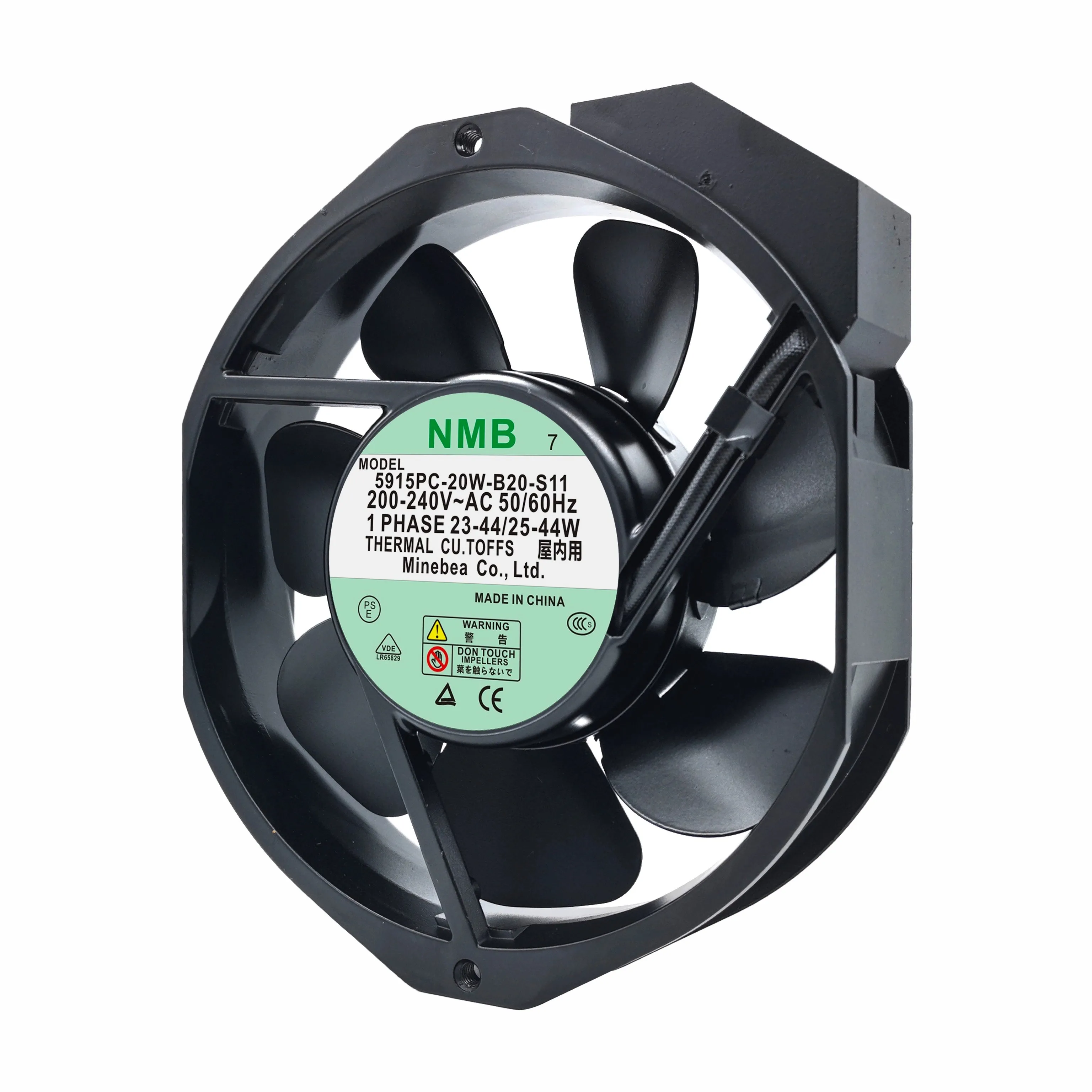 

NEW ORIGINAL 5915PC-20W-B20-S11 200-240VAC 17238 172x172x38mm COOLING FAN RADIATOR