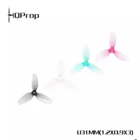 6Pairs HQprop 1.2inch Three Blades Propeller Ultralight 1.2x0.9x3(31MM)-1MM Positive Negative Props for RC FPV Drone Spare Parts