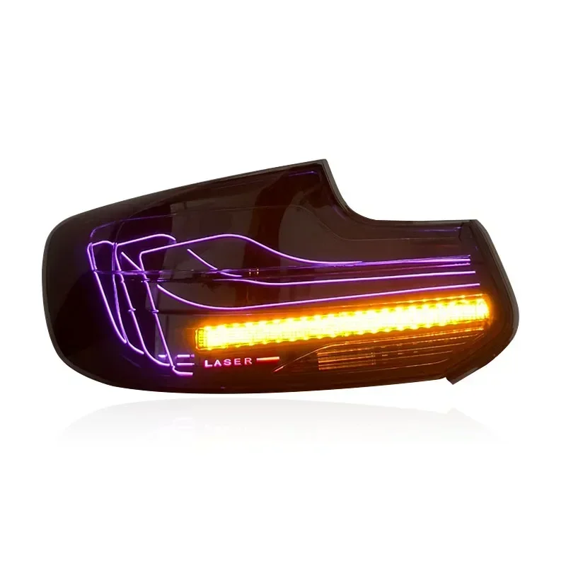 

HOT SALE FOR Auto Car Taillight For 2014-2021 F22 M2 F87 CSL RGB Style LED Taillight Rear Lamp