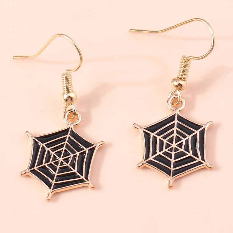 Leslie 3 Paar neue Halloween-Ohrringe für Frauen, Mond, Kürbis, Augapfel, Geist, Mumie, baumelnde Ohrringe, Party-Accessoires, Schmuck, Geschenke – Detail 12