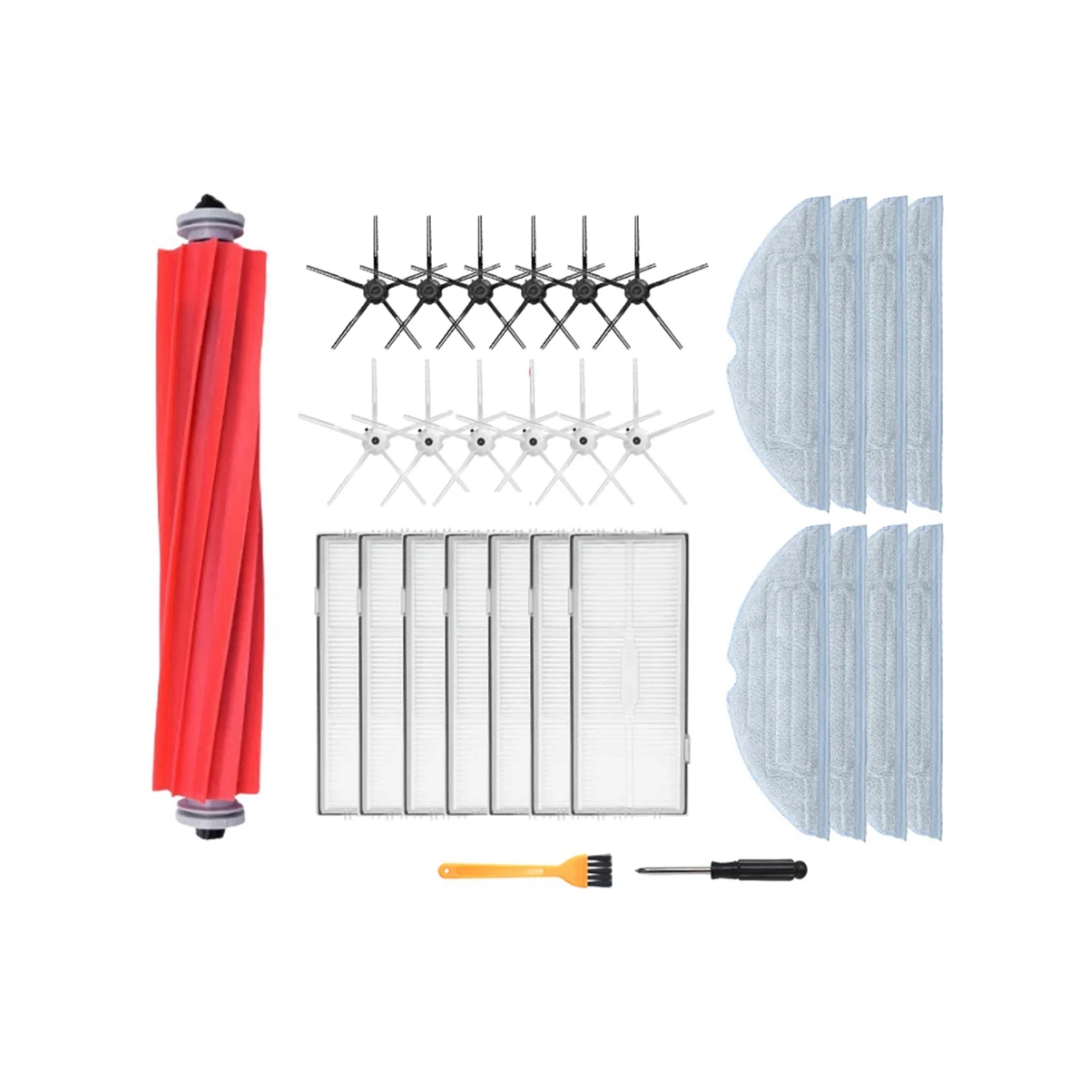 ل S7 Maxv الترا اكسسوارات جهاز آلي لتنظيف الأتربة فرشاة الجانب فرشاة HEPA تصفية Rag-A59E