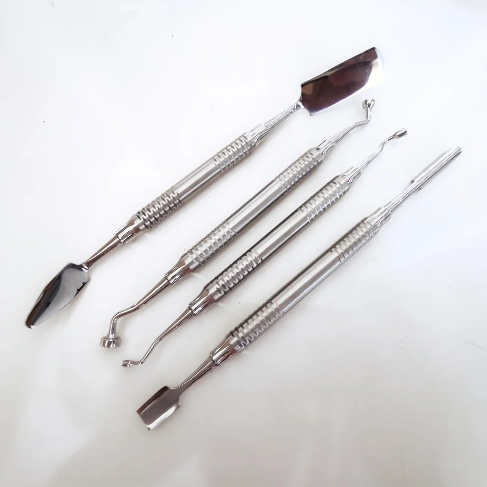 Dental Chirurgische Implantat Dental Knochen Küretten Pulver Löffel Graft Scoop Knochen Compactor Implantat Knochen Pfropfen Packer Periosteal – Detail 7