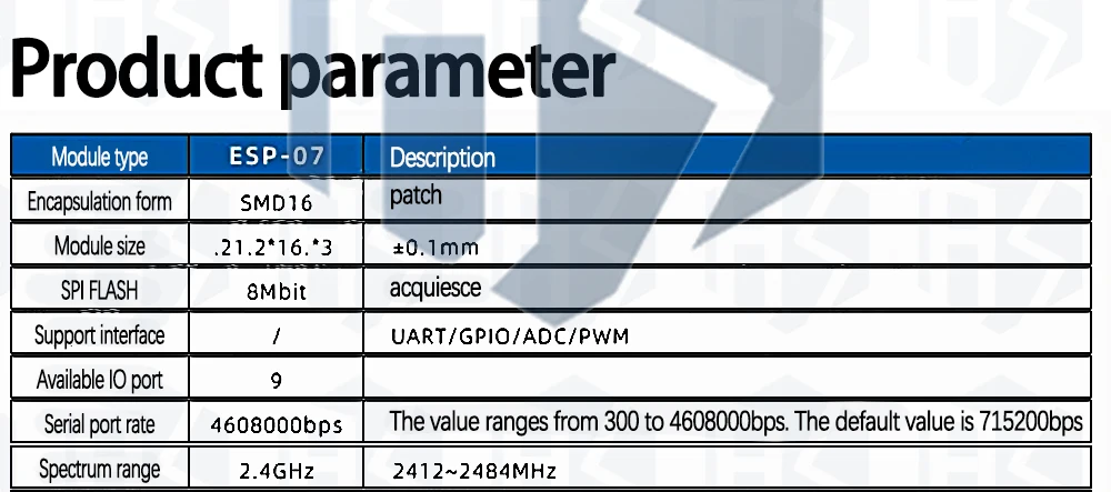 Typ-C USB Nodemcu Lua WiFi V3 ESP8266 Entwicklungsboard Serielles Drahtloses WiFi CH340 ESP-07 ESP-07S Modul für Arduino – Detail 36