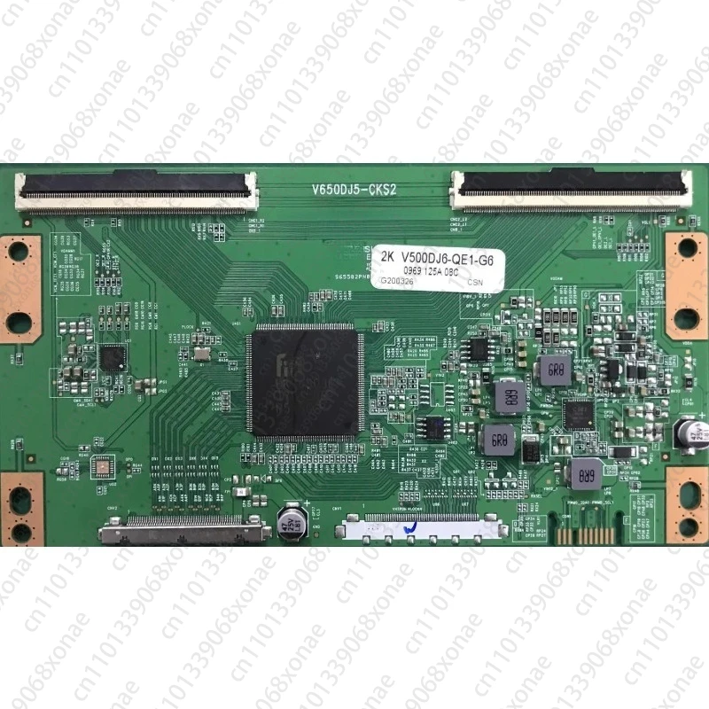 Código de barras de la placa lógica V580DJ4-QE1 D1 V500DJ6-QE1 G6 4K 2K