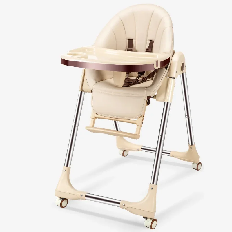 Chaise de salle à manger pliable multifonctionnelle pour bébé, fournitures pour mère et bébé, chaise de salle à manger Portable pour enfants