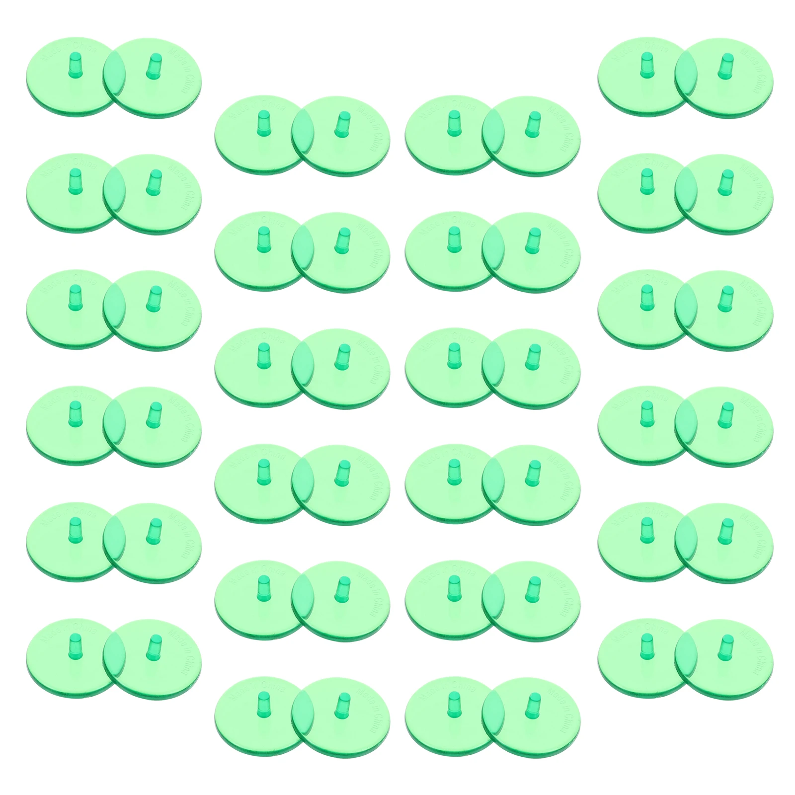 100pcs Ball Plastic Positioning Tools For Outdoor Golf Golfs Supplies Alignment Aids Balls Positioning Tools Golf Supplies