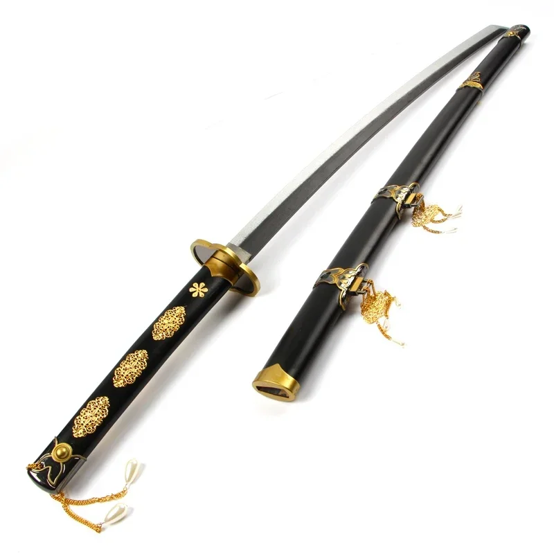 104cm Cosplay Touken Ranbu Online Tsurumaru Kuninaga Katana weapon Wooden Japan Samurai Sword Anime Costume party stage show /