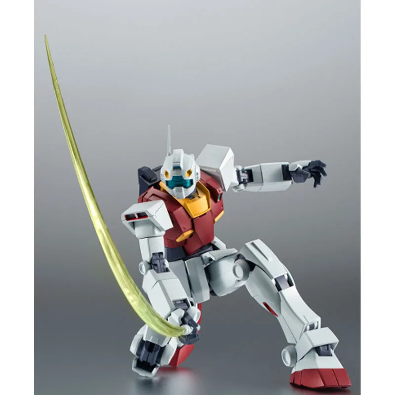 Bandai Echt ROBOT Anime Figuur RMS-179 (RGM-79R) Gundam II 130mm Action Figure Speelgoed voor Jongens Kids Gift Collectible Model