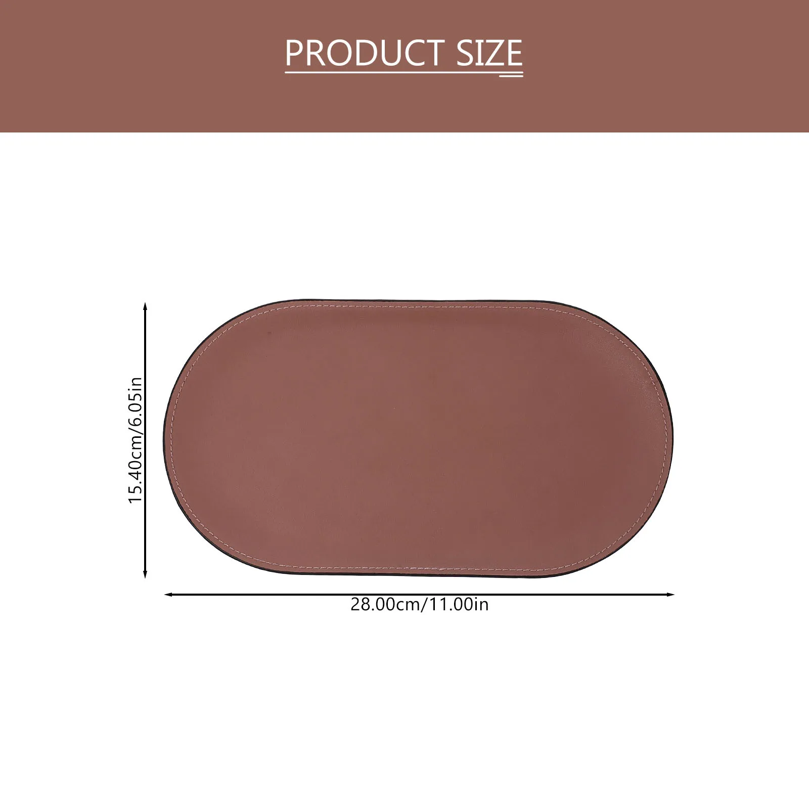 Creative Nordic Style Jewelry Display Tray Oval Shape For Necklace Ring Storage Organizer Trinket Dish Earring Holder