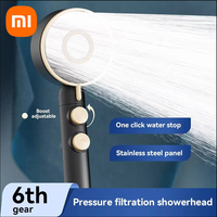 Xiaomi Shower Head 6th Gears 5 Modes Adjustable High Pressure Showerhead Handheld Spray Hangable Bathroom Accessories