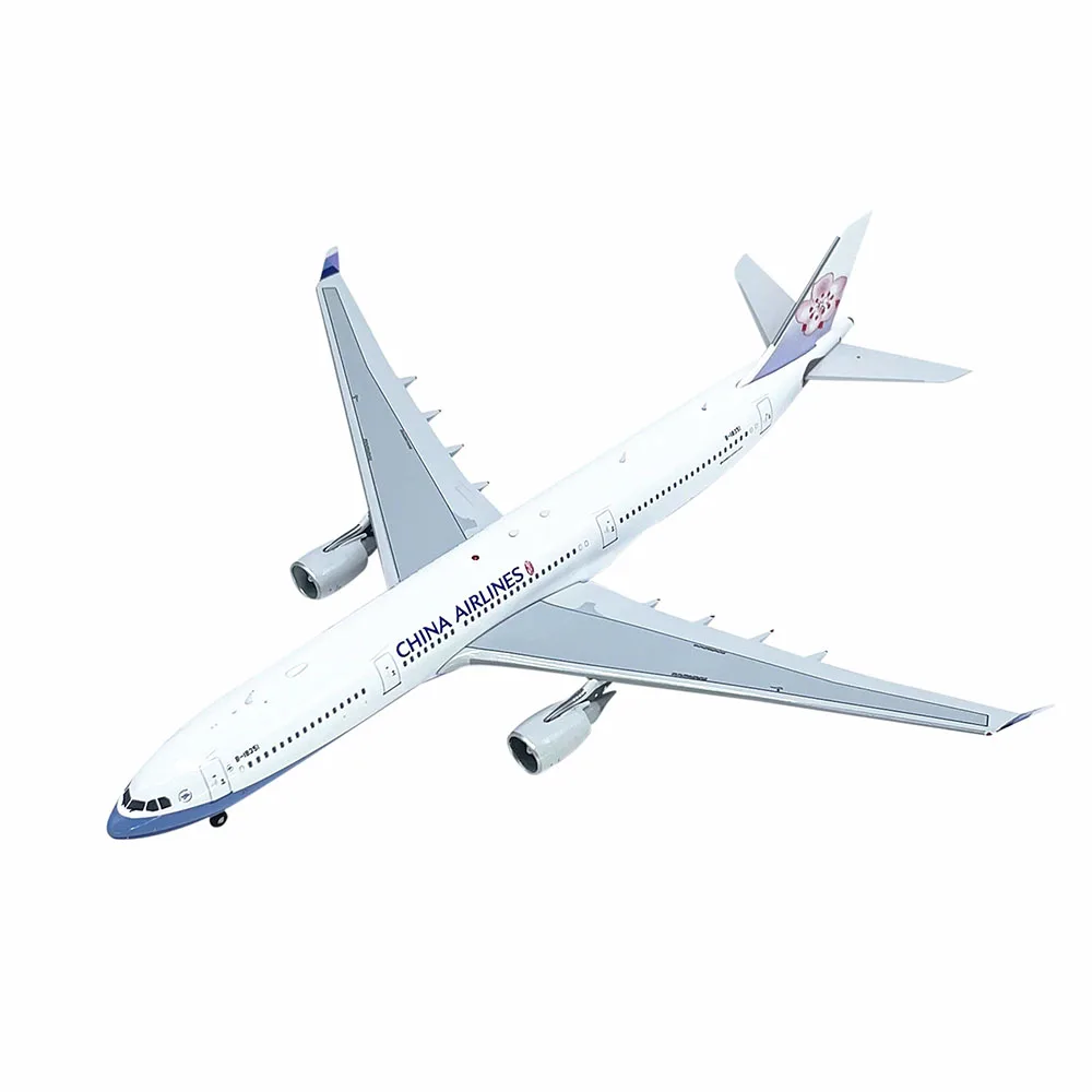 

Diecast 1: 400 Scale China Airlines A330-300 Aircraft B-18351 Alloy Airplane Model Simulation The Plane Model Collection Gift