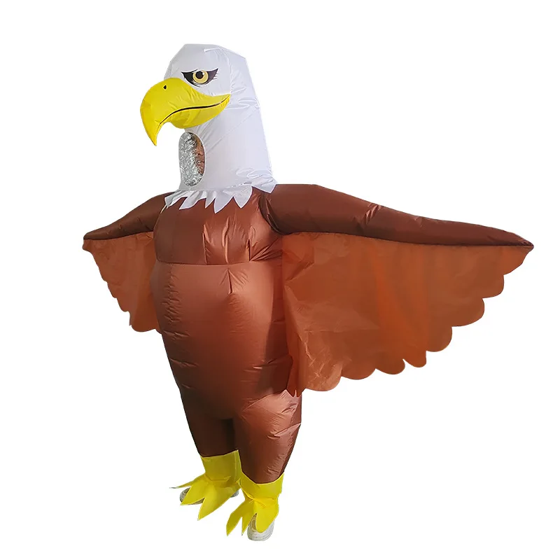 The Eagle Inflatable Costumes Cartoon Animal Blow Up Clothes Halloween Party Cosplay Costume Funny Performance Props view 6